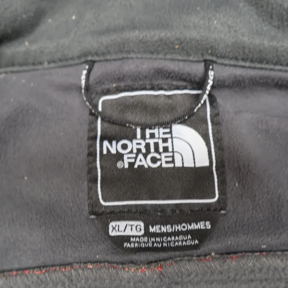 North Face Jacket Mens XL Red Apex Bionic Full Zip Softshell Wind Rain Outdoor